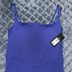 Fabletics “Nightfall” Booty Scrunch PureLuxe V-Back Jumpsuit